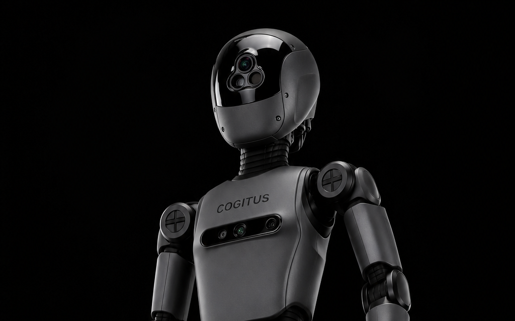 Cogitus humanoid robot, 3D CAD rendering